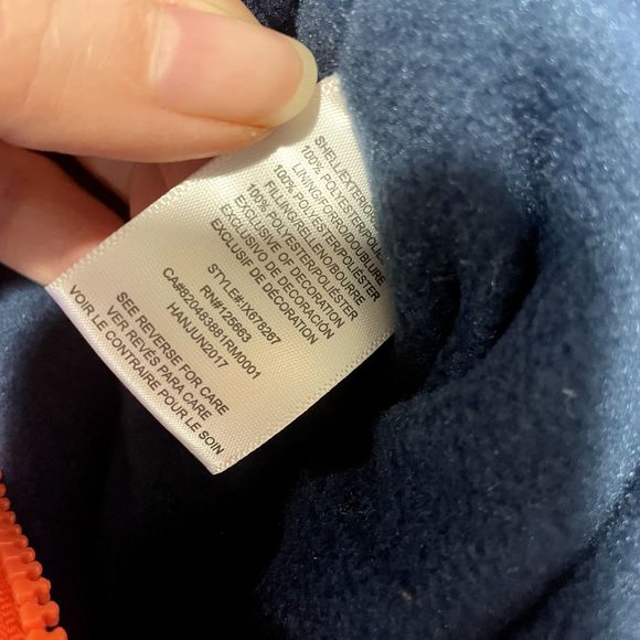 Kids Blue Snowsuit - Picture 10 of 11